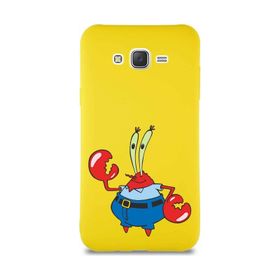 Printify Samsung Galaxy J7 Core Soft Premier Kapak Bay Yengeç Tasarımlı Silikon Cep Telefonu Kılıf