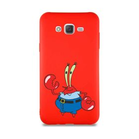 Printify Samsung Galaxy J7 Core Soft Premier Kapak Bay Yengeç Tasarımlı Silikon Cep Telefonu Kılıf