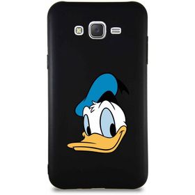 Printify Samsung Galaxy J7 Core Soft Premier Kapak Donald Duck-B Tasarımlı Silikon Cep Telefonu Kılıfı
