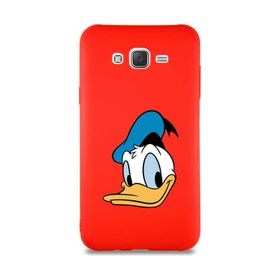 Printify Samsung Galaxy J7 Core Soft Premier Kapak Donald Duck-B Tasarımlı Silikon Cep Telefonu Kılıfı