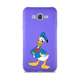 Printify Samsung Galaxy J7 Core Soft Premier Kapak Donald Duck-C Tasarımlı Silikon Cep Telefonu Kılıfı