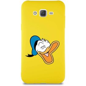 Printify Samsung Galaxy J7 Core Soft Premier Kapak Donald Duck-E Tasarımlı Silikon Cep Telefonu Kılıfı