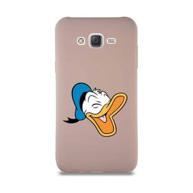 Printify Samsung Galaxy J7 Core Soft Premier Kapak Donald Duck-E Tasarımlı Silikon Cep Telefonu Kılıfı