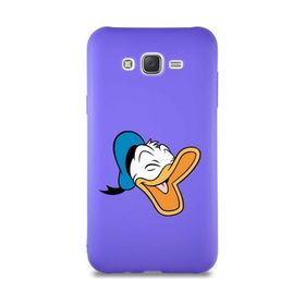 Printify Samsung Galaxy J7 Core Soft Premier Kapak Donald Duck-E Tasarımlı Silikon Cep Telefonu Kılıfı