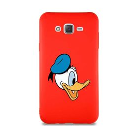 Printify Samsung Galaxy J7 Core Soft Premier Kapak Donald Duck-F Tasarımlı Silikon Cep Telefonu Kılıfı