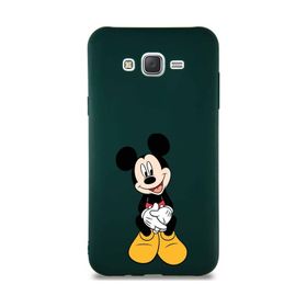 Printify Samsung Galaxy J7 Core Soft Premier Kapak Mickey Mouse-A Tasarımlı Silikon Cep Telefonu Kılıfı