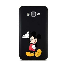 Printify Samsung Galaxy J7 Core Soft Premier Kapak Mickey Mouse-C Tasarımlı Silikon Cep Telefonu Kılıfı