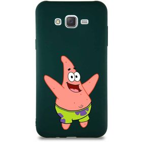 Printify Samsung Galaxy J7 Core Soft Premier Kapak Patrick Yıldız Tasarımlı Silikon Cep Telefonu Kılıf
