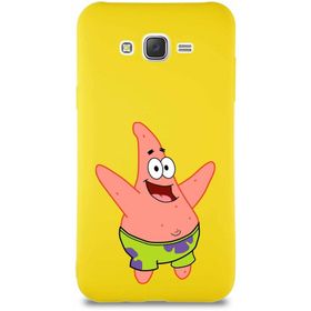 Printify Samsung Galaxy J7 Core Soft Premier Kapak Patrick Yıldız Tasarımlı Silikon Cep Telefonu Kılıf