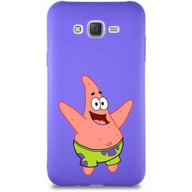 Printify Samsung Galaxy J7 Core Soft Premier Kapak Patrick Yıldız Tasarımlı Silikon Cep Telefonu Kılıf
