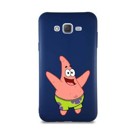 Printify Samsung Galaxy J7 Core Soft Premier Kapak Patrick Yıldız Tasarımlı Silikon Cep Telefonu Kılıf