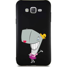 Printify Samsung Galaxy J7 Core Soft Premier Kapak Pearl Yengeç Tasarımlı Silikon Cep Telefonu Kılıf