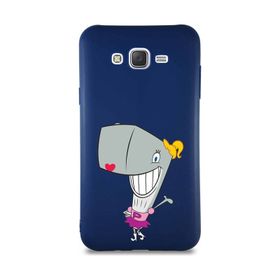 Printify Samsung Galaxy J7 Core Soft Premier Kapak Pearl Yengeç Tasarımlı Silikon Cep Telefonu Kılıf