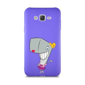 Printify Samsung Galaxy J7 Core Soft Premier Kapak Pearl Yengeç Tasarımlı Silikon Cep Telefonu Kılıf