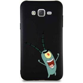 Printify Samsung Galaxy J7 Core Soft Premier Kapak Plankton Tasarımlı Silikon Cep Telefonu Kılıf