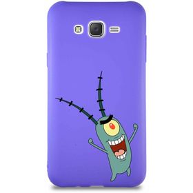Printify Samsung Galaxy J7 Core Soft Premier Kapak Plankton Tasarımlı Silikon Cep Telefonu Kılıf