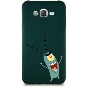 Printify Samsung Galaxy J7 Core Soft Premier Kapak Plankton Tasarımlı Silikon Cep Telefonu Kılıf