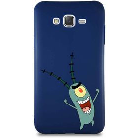 Printify Samsung Galaxy J7 Core Soft Premier Kapak Plankton Tasarımlı Silikon Cep Telefonu Kılıf