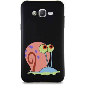 Printify Samsung Galaxy J7 Core Soft Premier Kapak Salyangoz Gary Tasarımlı Silikon Cep Telefonu Kılıf