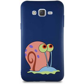 Printify Samsung Galaxy J7 Core Soft Premier Kapak Salyangoz Gary Tasarımlı Silikon Cep Telefonu Kılıf