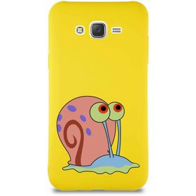 Printify Samsung Galaxy J7 Core Soft Premier Kapak Salyangoz Gary Tasarımlı Silikon Cep Telefonu Kılıf