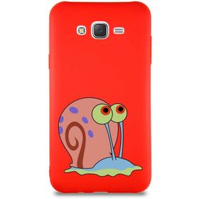 Printify Samsung Galaxy J7 Core Soft Premier Kapak Salyangoz Gary Tasarımlı Silikon Cep Telefonu Kılıf