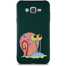 Printify Samsung Galaxy J7 Core Soft Premier Kapak Salyangoz Gary Tasarımlı Silikon Cep Telefonu Kılıf