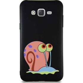 Printify Samsung Galaxy J7 Core Soft Premier Kapak Salyangoz Gary Tasarımlı Silikon Cep Telefonu Kılıf