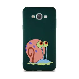 Printify Samsung Galaxy J7 Core Soft Premier Kapak Salyangoz Gary Tasarımlı Silikon Cep Telefonu Kılıf