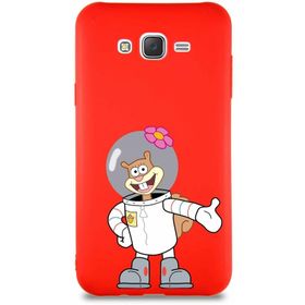 Printify Samsung Galaxy J7 Core Soft Premier Kapak Sandy Tasarımlı Silikon Cep Telefonu Kılıf