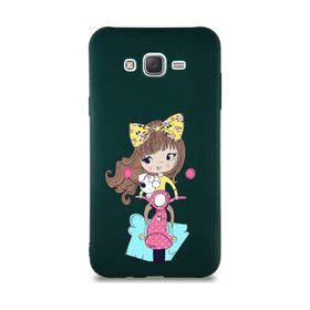 Printify Samsung Galaxy J7 Core Soft Premier Kapak Vespagirl Tasarımlı Silikon Cep Telefonu Kılıf