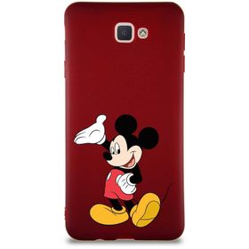 Printify Samsung Galaxy J7 Prime 2 Soft Premier Kapak Mickey Mouse-C Tasarımlı Silikon Cep Telefonu Kılıfı