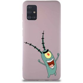 Printify Samsung Galaxy M31s Soft Premier Kapak Plankton Tasarımlı Silikon Cep Telefonu Kılıfı