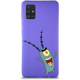 Printify Samsung Galaxy M31s Soft Premier Kapak Plankton Tasarımlı Silikon Cep Telefonu Kılıfı