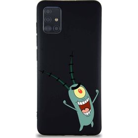 Printify Samsung Galaxy M31s Soft Premier Kapak Plankton Tasarımlı Silikon Cep Telefonu Kılıfı