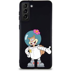 Printify Samsung Galaxy S21 Plus Soft Premier Kapak Sandy Tasarımlı Silikon Cep Telefonu Kılıfı