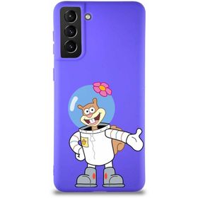 Printify Samsung Galaxy S21 Plus Soft Premier Kapak Sandy Tasarımlı Silikon Cep Telefonu Kılıfı