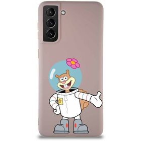 Printify Samsung Galaxy S21 Plus Soft Premier Kapak Sandy Tasarımlı Silikon Cep Telefonu Kılıfı