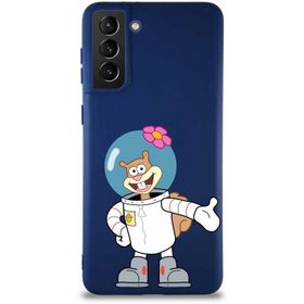Printify Samsung Galaxy S21 Plus Soft Premier Kapak Sandy Tasarımlı Silikon Cep Telefonu Kılıfı