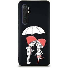 Printify Xiaomi Mi Note 10 Lite Soft Premier Kapak Aşk Tasarımlı Silikon Cep Telefonu Kılıfı