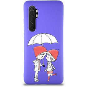 Printify Xiaomi Mi Note 10 Lite Soft Premier Kapak Aşk Tasarımlı Silikon Cep Telefonu Kılıfı