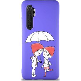 Printify Xiaomi Mi Note 10 Lite Soft Premier Kapak Aşk Tasarımlı Silikon Cep Telefonu Kılıfı