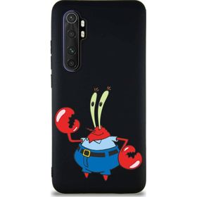 Printify Xiaomi Mi Note 10 Lite Soft Premier Kapak Bay Yengeç Tasarımlı Silikon Cep Telefonu Kılıfı