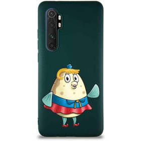 Printify Xiaomi Mi Note 10 Lite Soft Premier Kapak Bayan Puff Tasarımlı Silikon Cep Telefonu Kılıfı