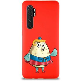 Printify Xiaomi Mi Note 10 Lite Soft Premier Kapak Bayan Puff Tasarımlı Silikon Cep Telefonu Kılıfı