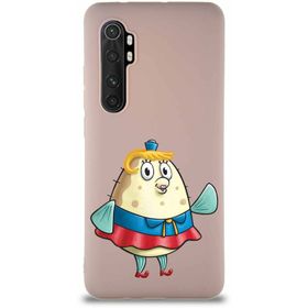 Printify Xiaomi Mi Note 10 Lite Soft Premier Kapak Bayan Puff Tasarımlı Silikon Cep Telefonu Kılıfı