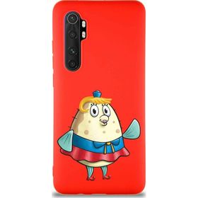 Printify Xiaomi Mi Note 10 Lite Soft Premier Kapak Bayan Puff Tasarımlı Silikon Cep Telefonu Kılıfı