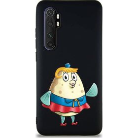 Printify Xiaomi Mi Note 10 Lite Soft Premier Kapak Bayan Puff Tasarımlı Silikon Cep Telefonu Kılıfı