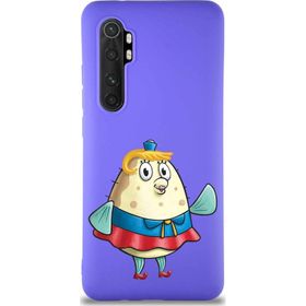 Printify Xiaomi Mi Note 10 Lite Soft Premier Kapak Bayan Puff Tasarımlı Silikon Cep Telefonu Kılıfı