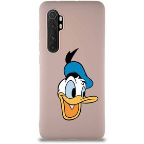 Printify Xiaomi Mi Note 10 Lite Soft Premier Kapak Donald Duck-A Tasarımlı Silikon Cep Telefonu Kılıfı
